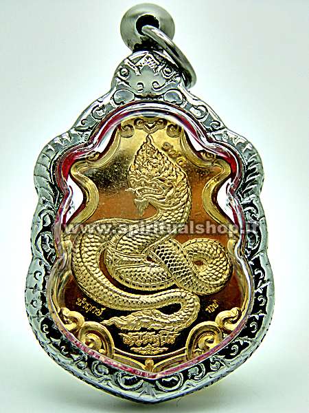 Amuleto Thailandese Golden Naga