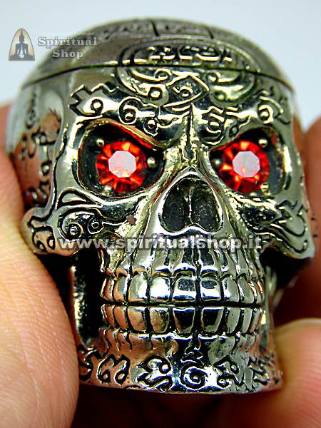 PODEROSO Amuleto Necromantico TESCHIO SCRIGNO 108 TEMPLI (Limited Edition) per Stregare, Amore, Anima Gemella, Protezione Totale (Introvabile prendilo al Volo!)*