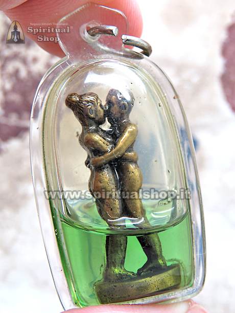 Amuleto Thailandese "KOAM DAM" ATTIRA L'AMORE NELLA TUA VITA con OLIO MAGICO VERDE INTROVABILE (Unico Pezzo)!*