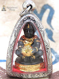 Amuleto Thailandese GUMAN THONG PORTA SOLDI. Speciale versione con Temple Box Propizia 'RICCHEZZA INFINITA' dal Tempio dei Guman Thong*