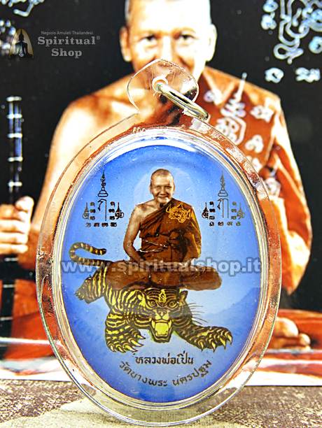 Amuleto Thailandese LP PERN SU TIGRE MAGICA per MASSIMA PROTEZIONE Contro NEMICI, PERICOLI, EVENTI ed ENERGIE NEGATIVE (Unico Pezzo)!!!*