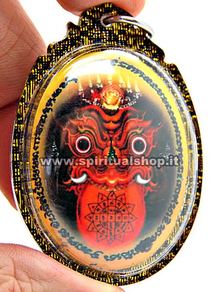 amuleto thailandese dio Rahu
