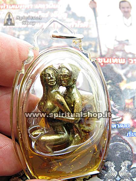 Amuleto Thailandese SEDUTTORE INSAZIABILE per UOMO MAGNETISMO e VIGORE alle STELLE con Olio "KOKOM" (Unico Pezzo Disponibile!)*