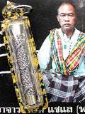 amuleto thailandese silver takrut