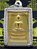 Amuleto Thailandese SUPER SOMDEJ DORATO con le Antiche Preghiere Scritture Sacre PROTEZIONE PORTAFORTUNA e BENESSERE ECONOMICO (ULTIMO RIMASTO!)*