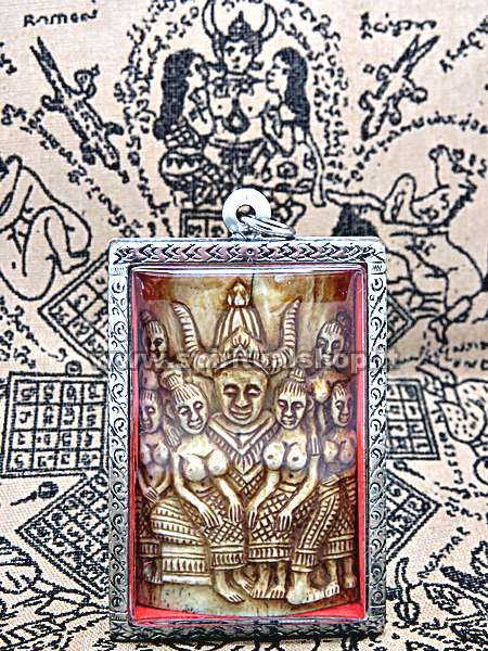 amuleto thailandese toro imperatore conquistatore