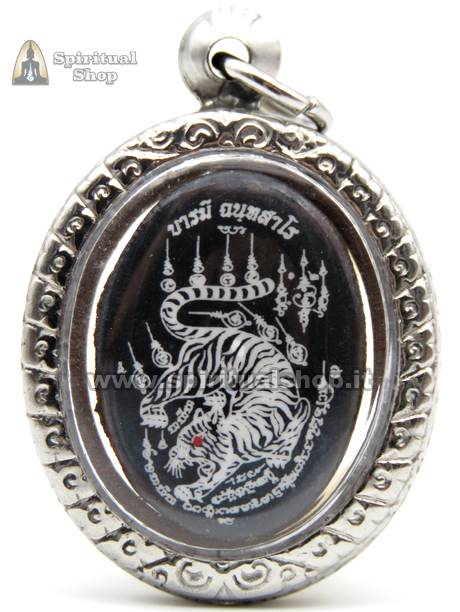 amuleto thailandese tigre bianca yantra
