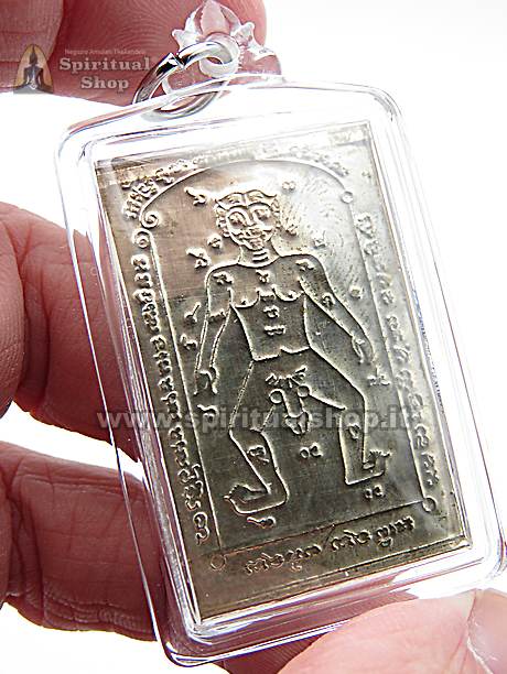 RARO e POTENTE AMULETO PIASTRA "YANTRASEX" SILVER Realizzato Completamente a mano dal Monaco con DOPPIA FACCIA, ATTIRA IL SESSO OPPOSTO AL TUO*