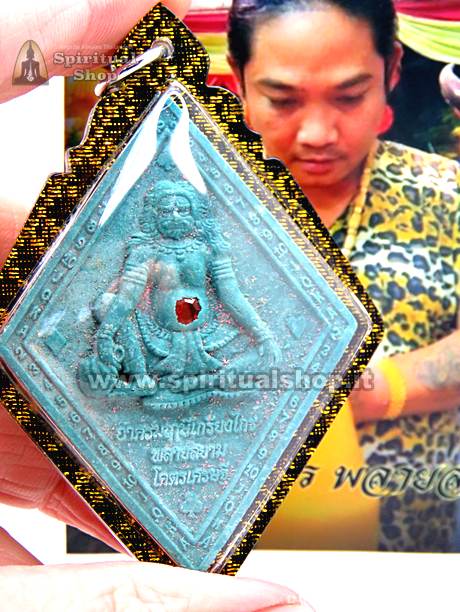 Stupendo Amuleto Thailandese "TOPAMG SUM" per VINCITE e FORTUNA dal Monaco Shamano per Spiritual Shop Entra e Scoprilo (Unico Pezzo)!*