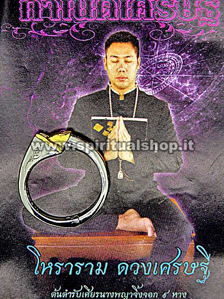 Anello Magico per ATTRAZIONE MAGNETICA* SPECIALE sia per UOMO o DONNA con Apertura Segreta e Mantra (UNICO PEZZO) !