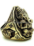 Anello Magico GANESH Incredibile Realizzazione a Mano per RICCHEZZA e ABBONDANZA e Rimozione Ostacoli* UNICO PEZZO Non perdertelo!