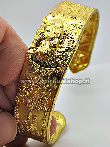 Bracciale Sacra Tigre LP PERN dal Tempio Wat Bang Phra Protezione e Successo (Ultimo Rimasto!)*