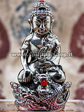 Statuina Buddha sul Dragone Alato forgiata con i metalli Sacri Collectors Limited Edition e Temple Box! ULTIMO PEZZO AL MONDO!