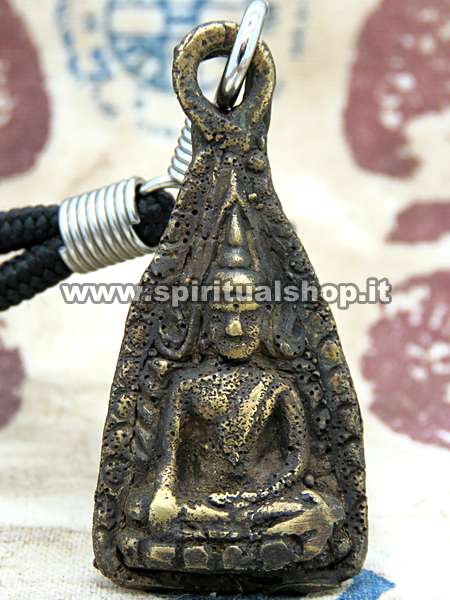 Amuleto Sacro Pendente Buddha ENERGIZZATO da LUANG PHOR SAO (compresa collana nuova)!
