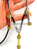 Collana 3 Takrut per Eliminare Malocchio Portare Ricchezza & Fortuna + Tela Sacra in Regalo (Tornata dopo oltre 1 anno) ULTIMA RIMASTA!