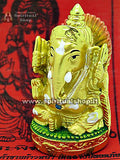 golden ganesh statuina