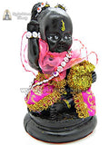 GUMAN THONG BLACK VOODOO Statuina INTROVABILE e POTENTISSIMA (UNICO PEZZO DA COLLEZIONE TIMBRO TEMPIO) Perfetta per CASA UFFICIO NEGOZIO*