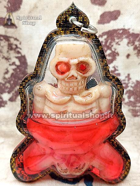 🔥Kuman Thong Necromantico per Attrazione Ricchezza Successo Fortuna Lavoro con Olio Rosso Kromkoll. (Entra e Leggi perchè Averlo!)*