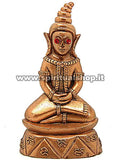 Statuina Phra NGang Dorata STUPENDA E POTENTISSIMA specifica per Attivare il TUO 'FLUSSO del DENARO'*. Comprensivo di Mantra (UNICO PEZZO DISPONIBILE!)